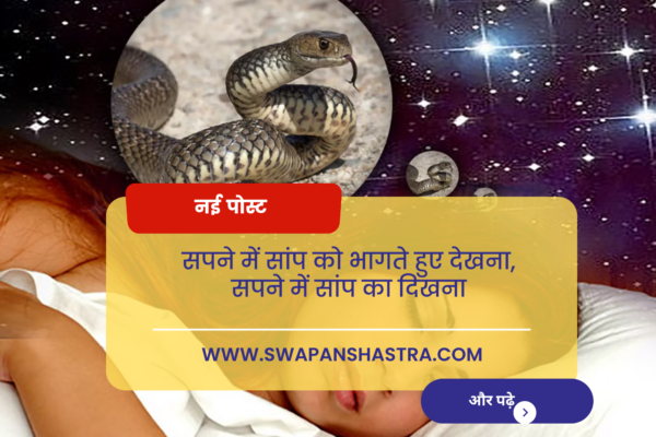 Sapne Me Saanp ko Bhagte hue dekhna : सपने में सांप को भागते हुए देखना या सपने में सांप का दिखना सपने में सांप को भागते हुए देखना